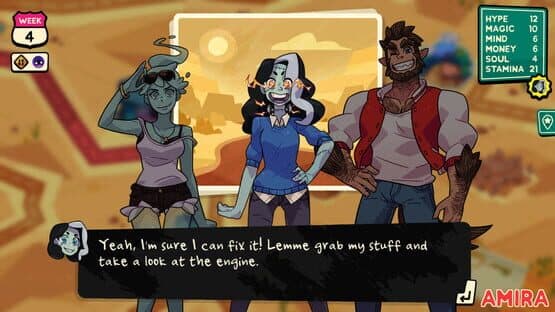 Monster Prom 3: Monster Roadtrip - Hitchhiker Pack: Vicky & Brian — screenshot 2