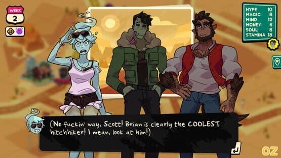 Monster Prom 3: Monster Roadtrip - Hitchhiker Pack: Vicky & Brian — screenshot 4
