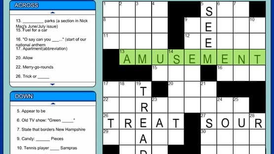 SpongeBob's Crossword — screenshot 1