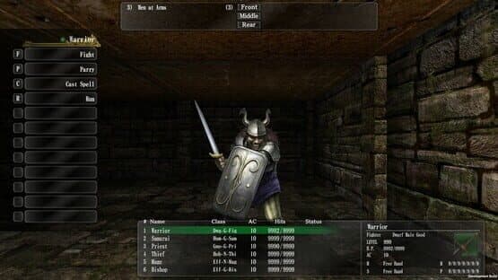 Wizardry: The Five Ordeals - Scenario "Prisoners of the Battles" — screenshot 1