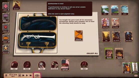 Artist Life Simulator: Cakes and Guns — screenshot 1