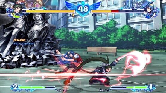 Arcana Heart 3 Lovemax Sixstars!!!!!! Xtend — screenshot 2
