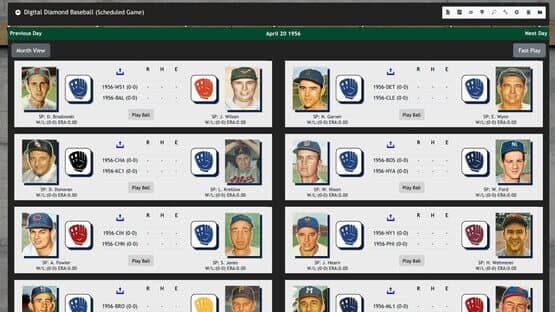 Digital Diamond Baseball V11 — screenshot 2