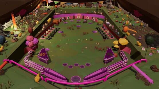 Roxy Raccoon's Pinball Panic: Easter Extravaganza — screenshot 1