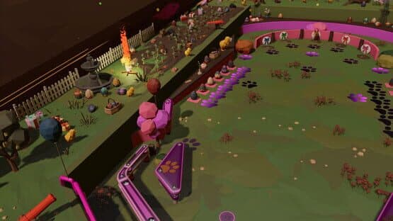 Roxy Raccoon's Pinball Panic: Easter Extravaganza — screenshot 2