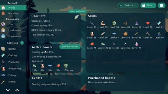 Idle Clans — screenshot 1