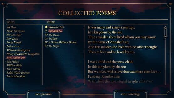 Poems & Codes — screenshot 2