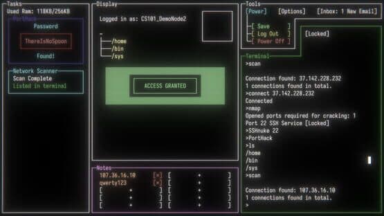 Hifuu OS: Hack Into the Barrier — screenshot 3