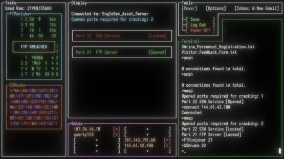 Hifuu OS: Hack Into the Barrier — screenshot 5