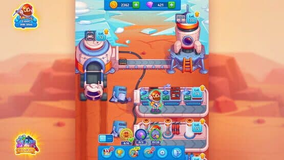 Idle Mars Colony — screenshot 1