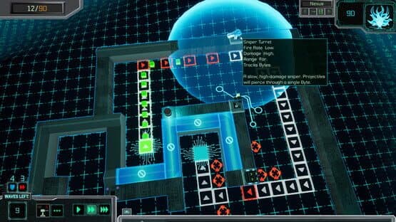 Bytes: The Reverse Tower Defense — screenshot 1