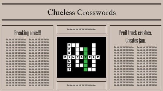 Clueless Crosswords — screenshot 1
