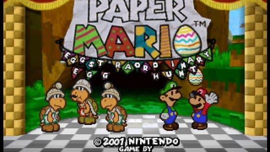 Paper Mario Eggstraordinary Egg Hunt — screenshot 1