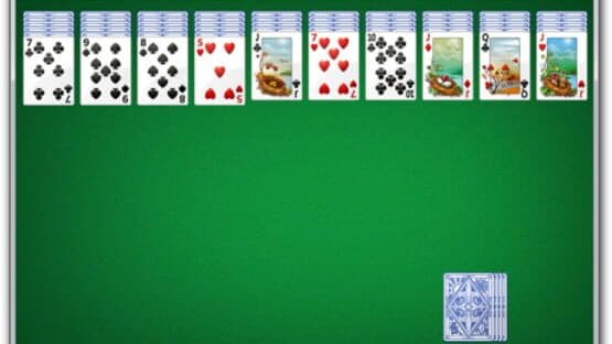 Microsoft Spider Solitaire — screenshot 1