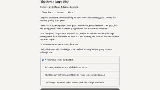 The Bread Must Rise — screenshot 2