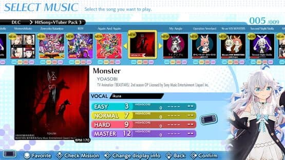Groove Coaster: Wai Wai Party!!!! - Hit Song + VTuber Pack 3 — screenshot 1
