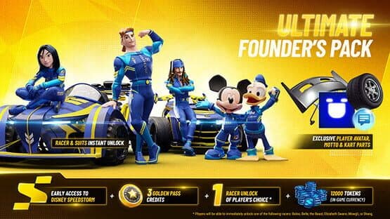 Disney Speedstorm: Ultimate Founder's Pack — screenshot 1