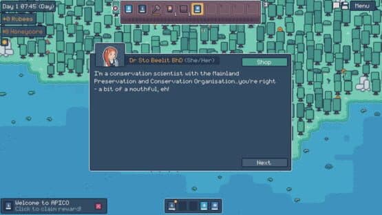 Apico 2.0: I Can’t Beelieve it’s Not Butter(flies)! — screenshot 1