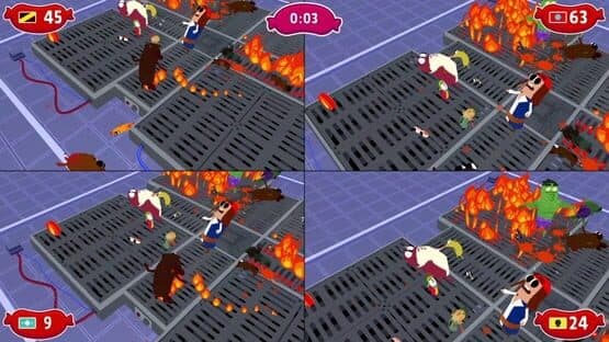 Sausage Wars: Burning Death — screenshot 2