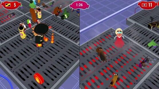 Sausage Wars: Burning Death — screenshot 3