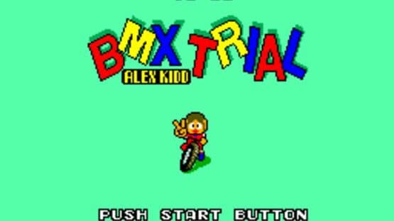 Alex Kidd: BMX Trial — screenshot 1