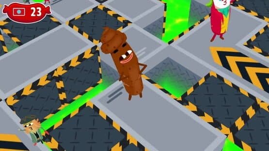 Sausage Wars: Trapdoor Hell — screenshot 1