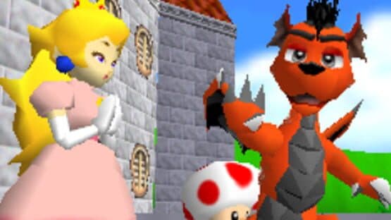Super Mario 64: Play as a Dragon! — screenshot 1