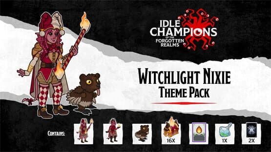 Idle Champions: Witchlight Nixie Theme Pack — screenshot 1