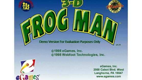 3-D Frog Man — screenshot 1