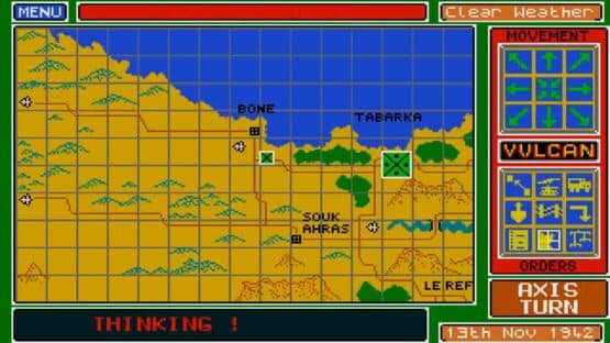 Vulcan: The Tunisian Campaign — screenshot 1