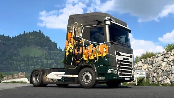 Euro Truck Simulator 2: Street Art Paint Jobs Pack — screenshot 1