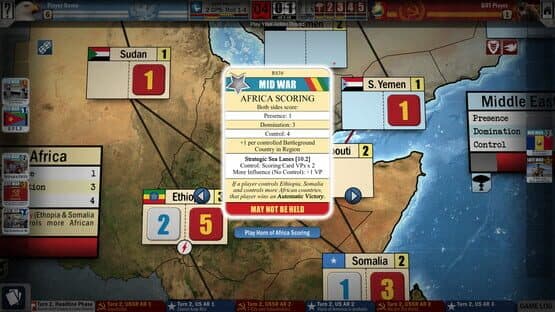 Twilight Struggle: Red Sea — screenshot 6