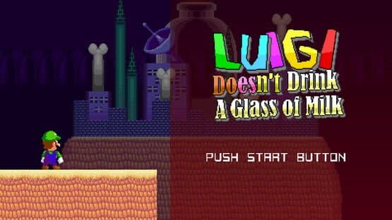 Luigi Doesn't Drink A Glass of Milk — screenshot 1