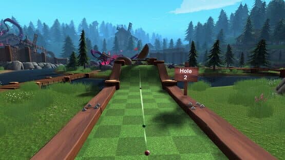 Golf With Your Friends: Corrupted Forest Course — screenshot 2