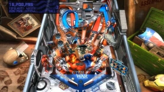 Pinball FX2: Marvel Civil War — screenshot 1