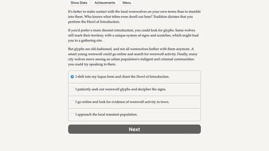 Werewolf: The Apocalypse - The Book of Hungry Names — screenshot 1