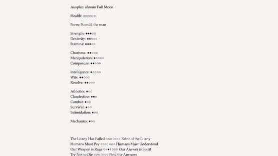 Werewolf: The Apocalypse - The Book of Hungry Names — screenshot 5