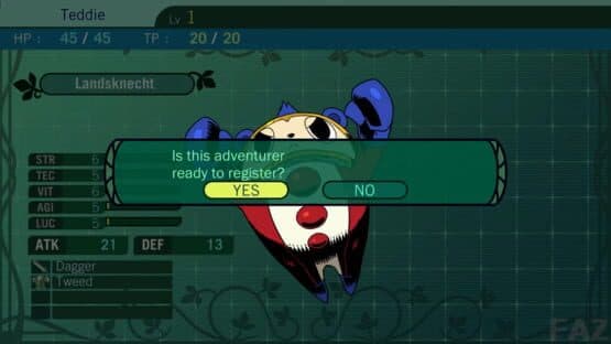 Etrian Odyssey II HD: Character Set DLC — screenshot 5