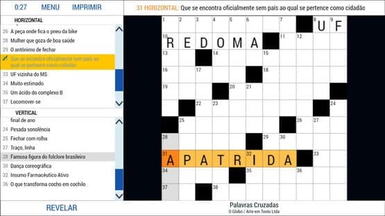 Palavras Cruzadas: O Globo — screenshot 3