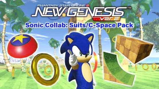 Phantasy Star Online 2 New Genesis: Sonic Collab - Suits/C-Space Pack — screenshot 1