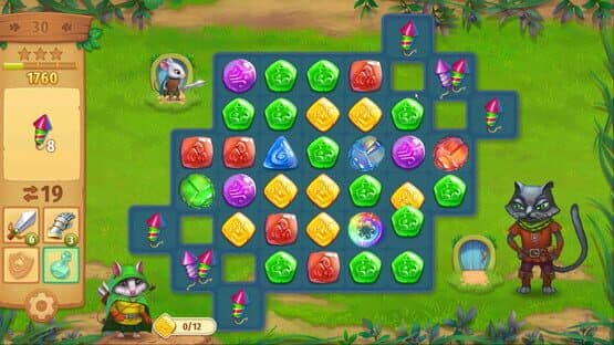 Strongblade: Match 3 Puzzle and Match-3 Adventure — screenshot 1