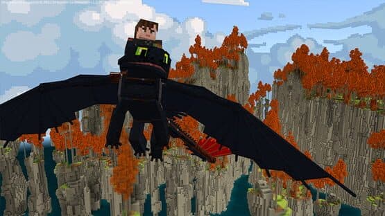 Minecraft: How To Train Your Dragon — screenshot 1