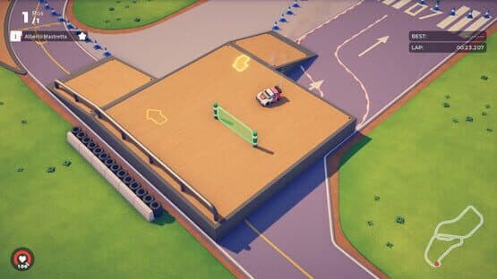 Circuit Superstars DLC: Top Gear - The Stig Challenge — screenshot 1
