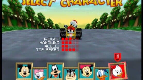 Mickey's Speedway USA: Huey — screenshot 2