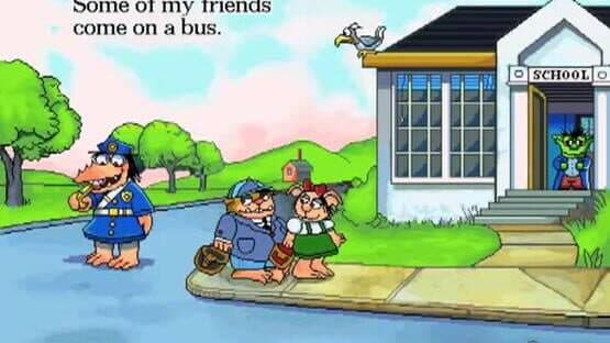 Living Books: Little Monster at School — screenshot 1