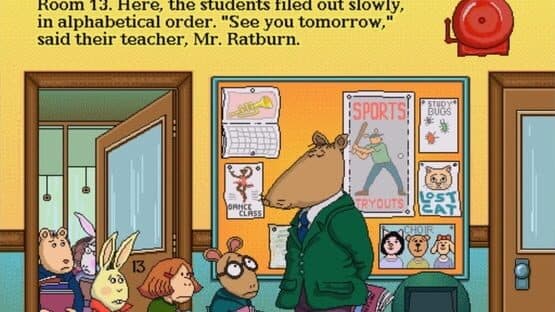 Living Books: Arthur's Teacher Trouble — screenshot 1