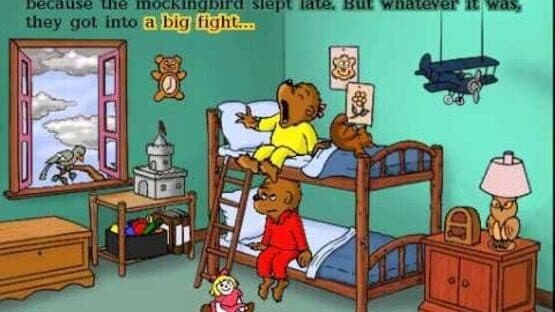 Living Books: The Berenstain Bears Get in a Fight — screenshot 1