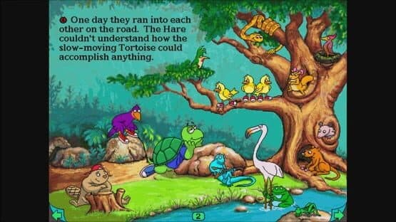 Living Books: Aesop's The Tortoise and the Hare — screenshot 1