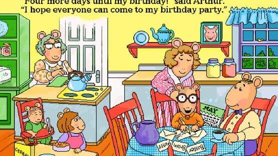 Living Books: Arthur's Birthday — screenshot 2