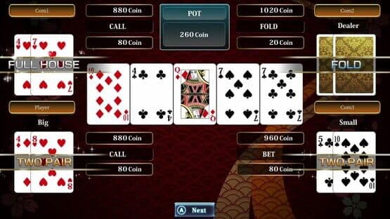 The Card Perfect Collection Plus: Texas Hold 'em, Solitaire and Others — screenshot 2